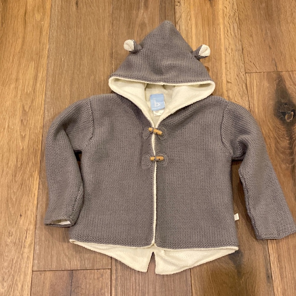 Bella Bliss Fleece Lined Sweater Jacket